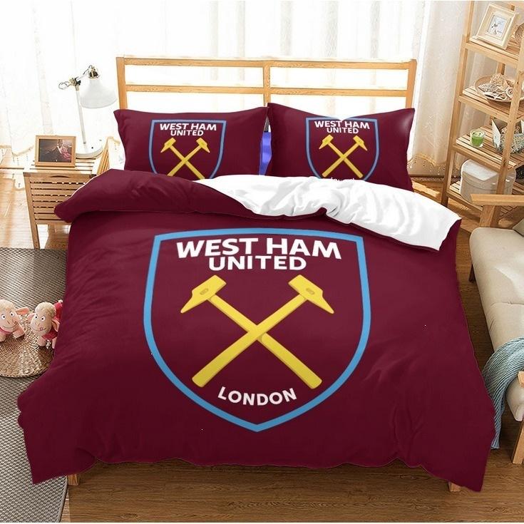 Galaxy Sport Team Bedding Set 3pcs Twin Size Comforter Cover Sheet Pillowcase Digital Printed Fan Bed Set