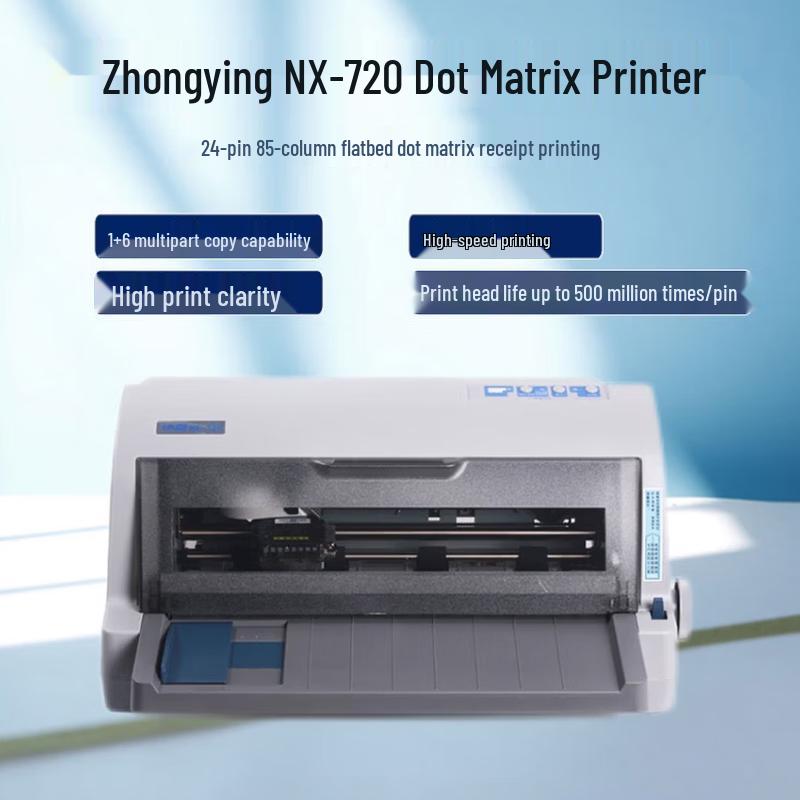 ZONEWIN NX-720 Dot Matrix Printer CN plug (adapter included)