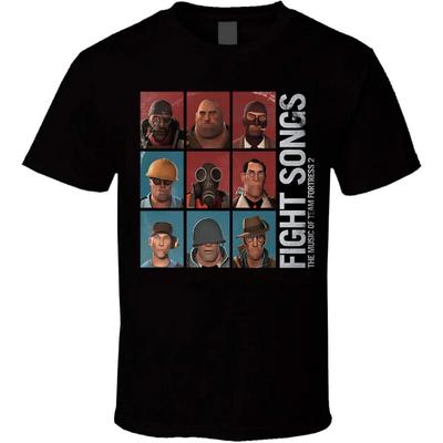 Медик Team Fortress 2 TF2 Футболка Тихий Медик Оперирует Футболки Видеоигр Черная