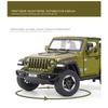 Масштаб 1/20 Jeep Wrangler Rubicon литые модели автомобилей из сплава металлические игрушечные внедорожники модель автомобиля имитационная коллекция детский подарок