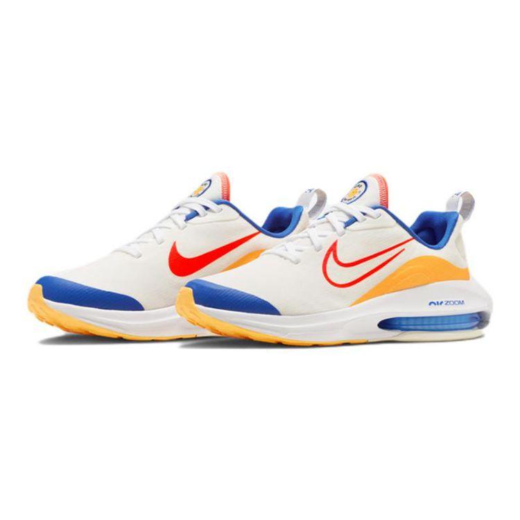 Nike Детские кроссовки Air Zoom Arcadia 2 GS Sail Royal Orange White Royal-Blue Dutch-Orange FD4637-181