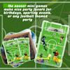 10/20/50PCS Football Maze Game Early Educational Toys for Football Theme Birthday Party Decor Girls Boys Favors Gifts