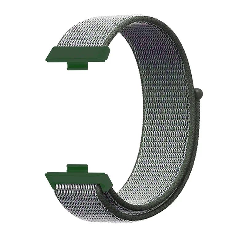 Нейлоновый плетеный ремешок для Huawei Watch Fit 4 Fit 4Pro Спортивный браслет-петля Сменный ремешок для аксессуаров Huawei Fit 3