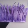 10Meters Rooster Tail Feathers Trim 25-30Cm Coque Feathers Trimming For Handiwork Crafts Carnival Dress Skirt Costumes Plumes