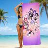 Europe And The United States Popular Witch Hunter Group Beach Towel Internet Celebrity Kpop Microfiber Beach Towel Floor Towel Bath Towel