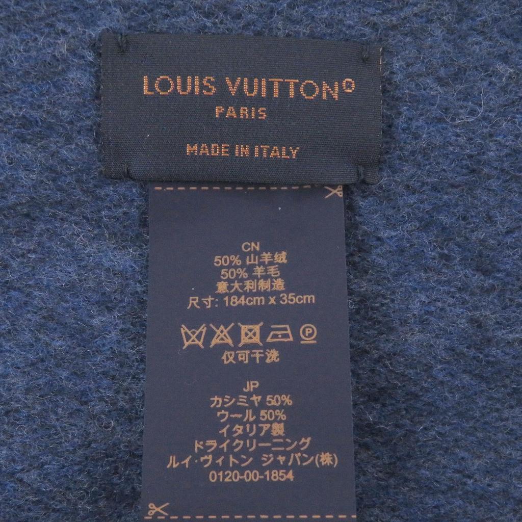 Excellent LOUIS VUITTON Scarf Monogram Gradient Scarf Used