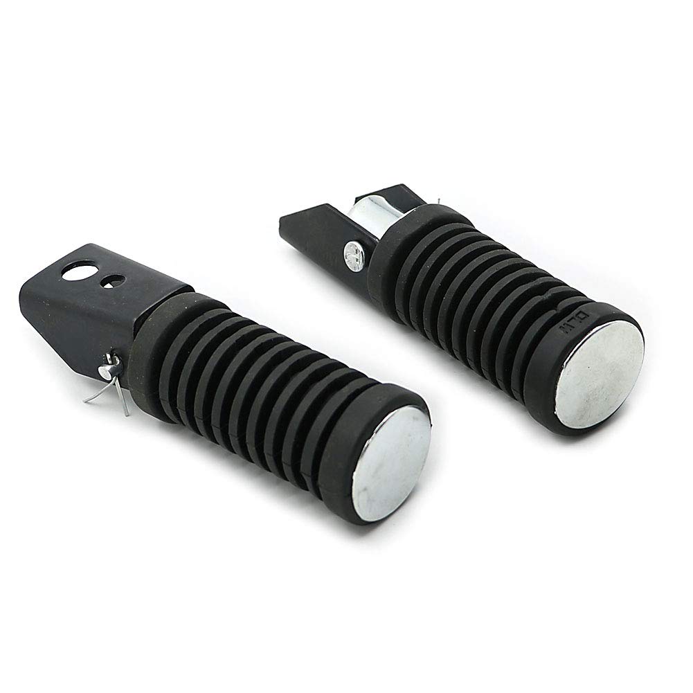 ALPHARIDER Универсальный комплект из левой и правой педалей для заднего тандемного руля, подходящий для Honda GS125GN125 Cub Kawasaki Z400FX Zephyr ZXR400Baja Mini Bike