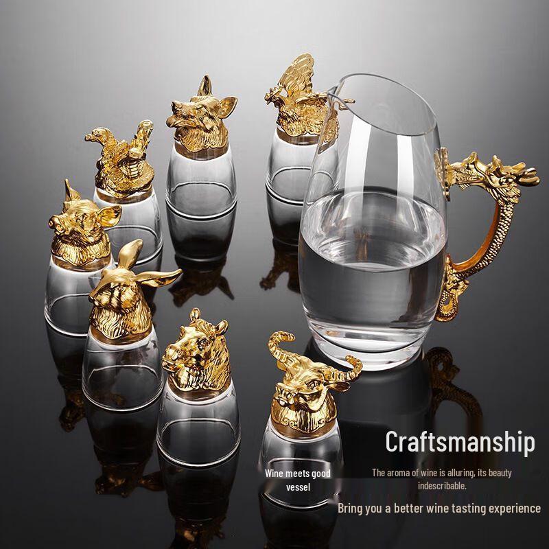 Chinese Zodiac Baijiu Glassware Set