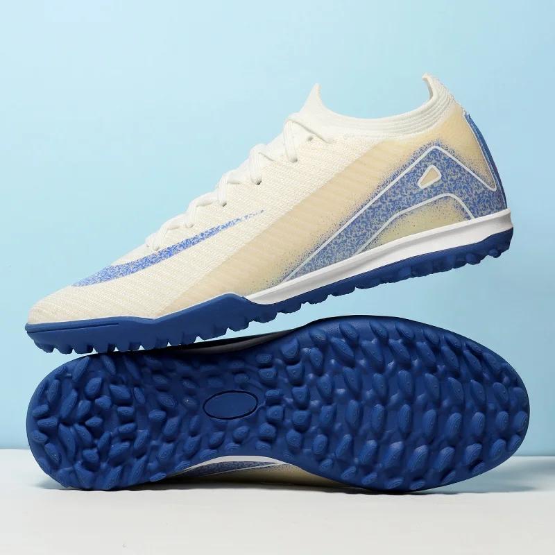 Men Professional Soccer Shoes Unisex Wholesale Women Training Football Boots Ultralight Breathable Drop Shipping Indoor Futsal