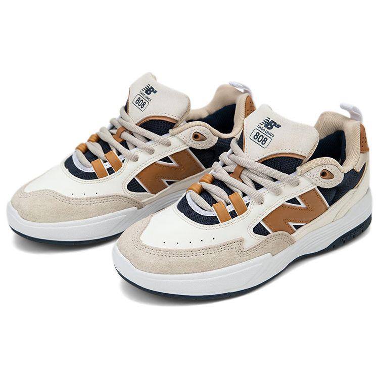 Tiago Lemos x New Balance Numeric 808 Морская соль Загар Унисекс Кроссовки Крем NM808FCY
