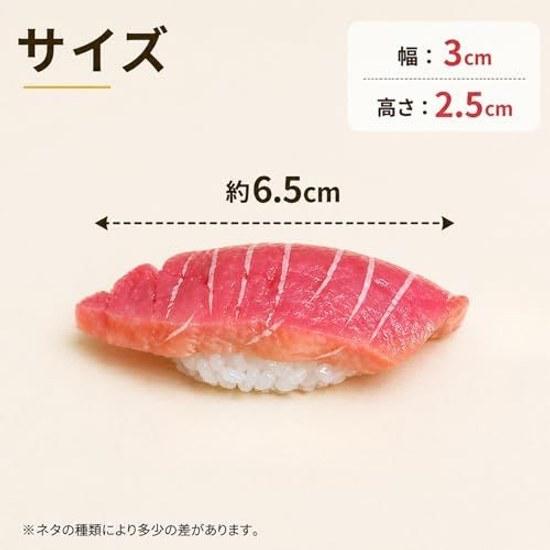 WARMTOOL Food Sample Sushi 14 Piece Set Model Object Display Interior Decoration Miniature Fake Assortment