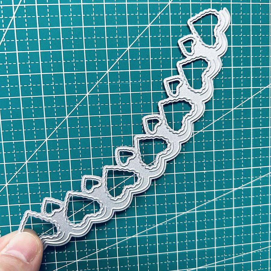 Hearts Metal Cutting Dies Stencil for DIY Scrapbooking Photo Album Embossing Paper Cards Crafts Diecuts