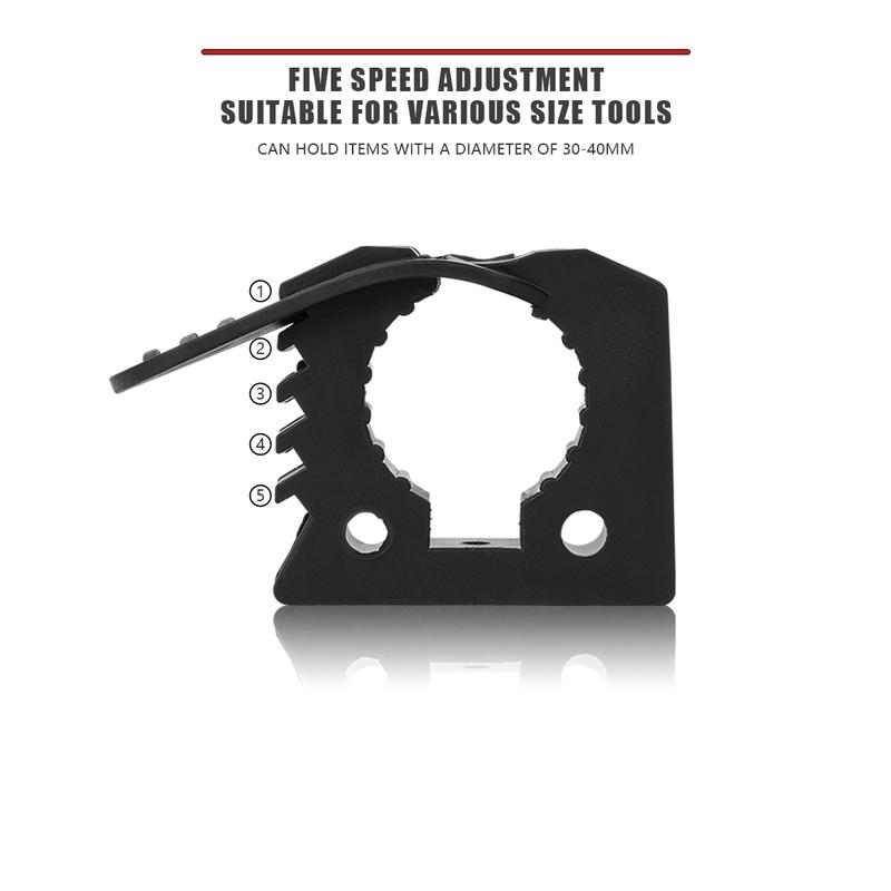 Rubber Clamp for Mounting Tools Equipment Shovel Holder Bracket For Offroad ATV UTV Truck Accessories Trailer RV Boat