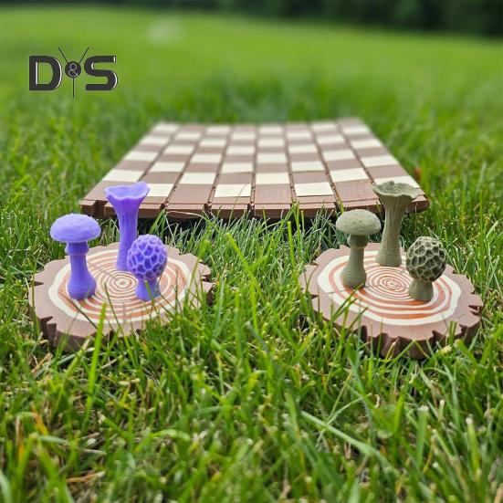 1 набор магнитных лесных грибов, шахматная игра с рулоном, доска для шахмат для детей и взрослых, портативная образовательная дорожная настольная игра-шашка