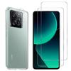 Case for Xiaomi 13T - 13T PRO and Tempered Glass Films Screen and Camera Phonillico®