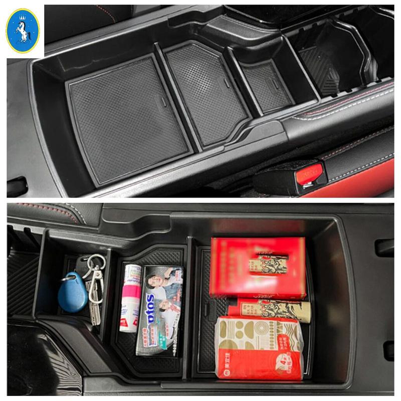 Для Geely Coolray SX11 / BelGee X50 Органайзер для центральной консоли автомобиля, ящик для хранения в салоне, подлокотник, автомобильные аксессуары