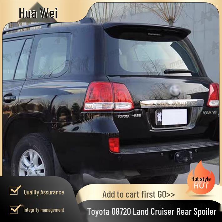 Задний спойлер Toyota Land Cruiser 08-20: Простая установка, не требует сверления