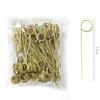 & Bar Party Decoration Cocktail Decoration Bamboo Stick Art Flower Stick Fruit Stick Toothpick