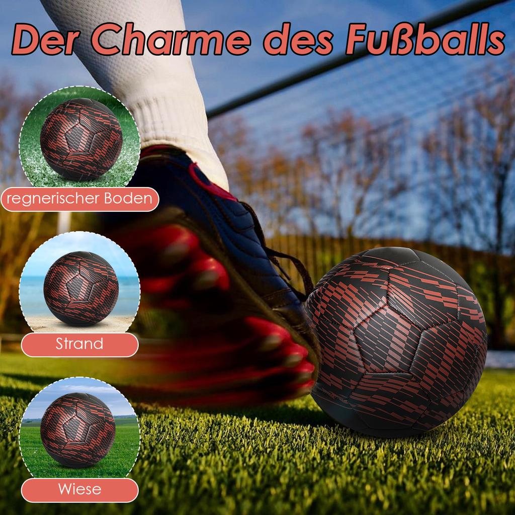 New Professional PU Leather Machine-stitched Football Ball Competition Soccer Balls Pressure Proof Size 5 4 Training Football