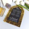 Detachable Islamic Key Rack Wall Mounted Key Organizers Hook Arabic Key Holder  Eid Al Adha Gift