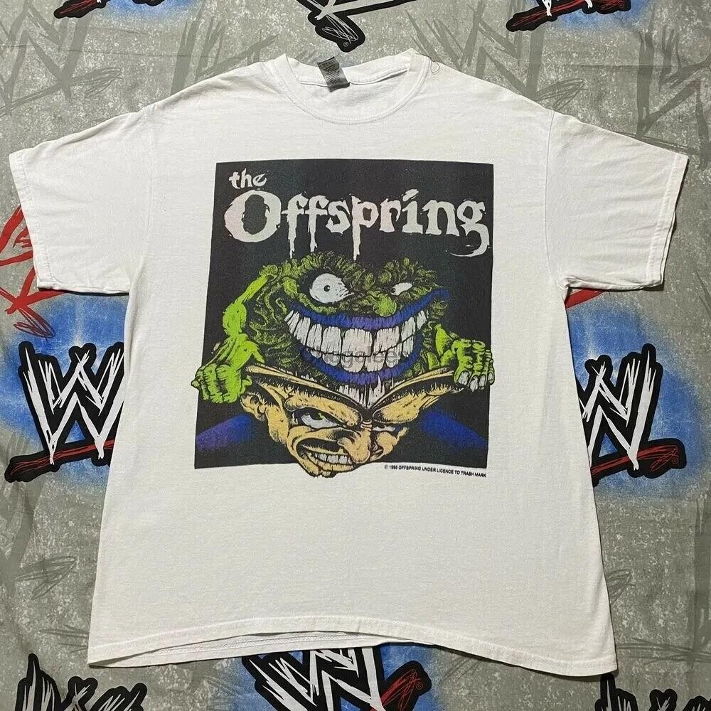 The Offspring Band White T-Shirt Cotton Full Size Unisex S-5XL Unisex T-Shirt