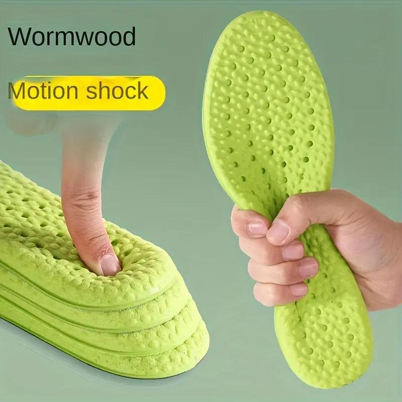5 Pairs Lightweight & Soft Insoles,Soft, Breathable,Non-Slip, Comfortable Footwear Inserts,for Sports Shoes and Casual Wear