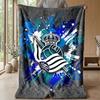 Real Sociedad FC Soft Flannel Fleece Blanket Lightweight Cozy Warm Throw Blanket For Sofa Bed Home Decor