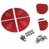 Cole Set Wooden Lining for Bowl, Professional Accessories, Workpiece Bracket Made of Aluminum Alloy,
