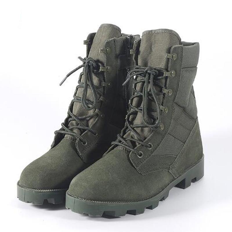 Ботинки для походов на открытом воздухе Panama с застежкой-молнией, высокие амортизирующие подошвы, военные ботинки, тактические ботинки для пустыни H963