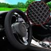 Новая Автомобильная Универсальная Массажная Покрышка Руля Четыре Сезона Крупная Сетка Ледяной Шелк Свободная Эластичная Модная Покрышка Руля Внутренние Аксессуары