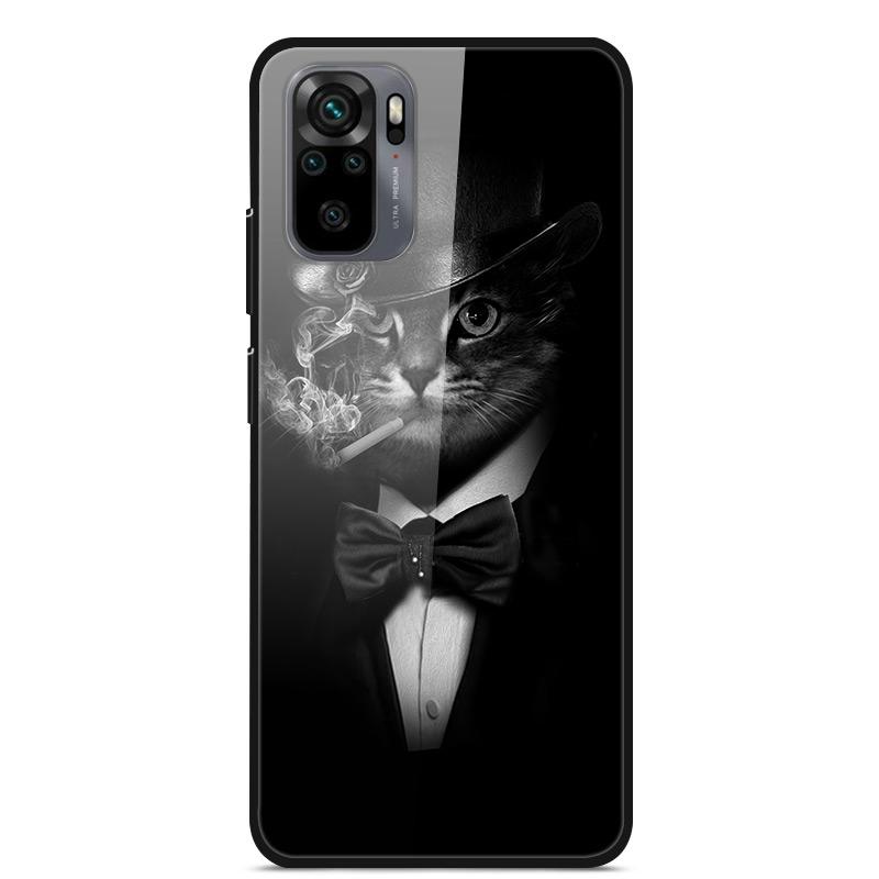 Закаленное Стекло Чехол Для Xiaomi Redmi Note10 Pro Чехол Стеклянная Задняя Крышка Для Xiaomi Redmi Note 10 10Pro Max Чехол Note10 5G Корпус
