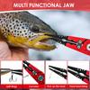 Aluminum Multitool Fishing Pliers Hook Remover Line Cutting and Split Ring Fishing Gear Fishing Tools Sets Split Ring Pliers