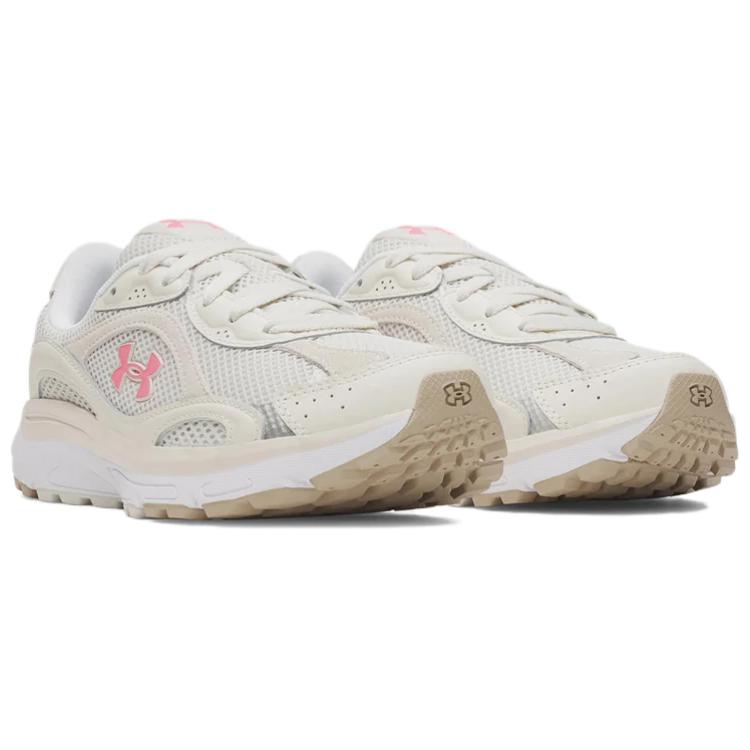 Under Armour Tech Runner Удобные Мягкие Дышащие Поддерживающие Легкие Беговые Кроссовки Женские Кроссовки Бежевый 6007575-110