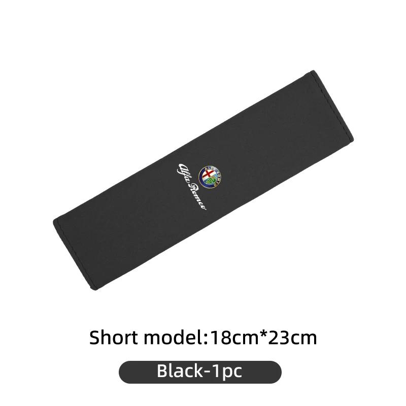 Suede Car Seat Belt Shoulder Protector Cover Safety Padding Pad For Alfa Romeo 159 Giulietta Giulia 147 Mito 156 159 166 GT