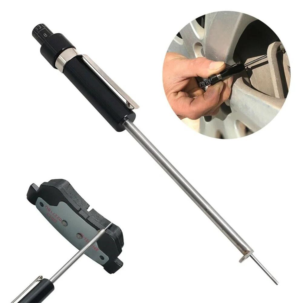 Измеритель толщины тормозных колодок автомобиля Тестер тормозных колодок автомобиля Измерительный инструмент Специальный инструмент для измерения автомобильных шин Внешние тормозные колодки