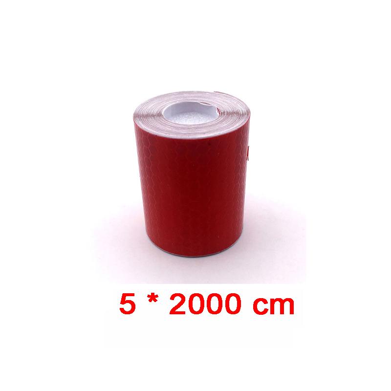 5cm 1/3/5/10M/20M 1PC Warning Light Reflector Protective Sticker Reflective Film Car Reflective Safety Strip Stickers