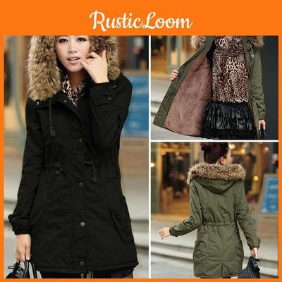 Женская хлопковая утепленная зимняя куртка-пуховик, утолщенная и теплая длинная парка для холодной погоды