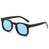  Retro Small Square Sunglasses Women Fashion Gradient Gray Tea Shades UV400 Men Rivets Trending Punk Sun Glasses