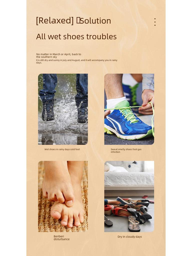 Складная интеллектуальная сушилка для зимней обуви с постоянной температурой, осушением и дезодорированием