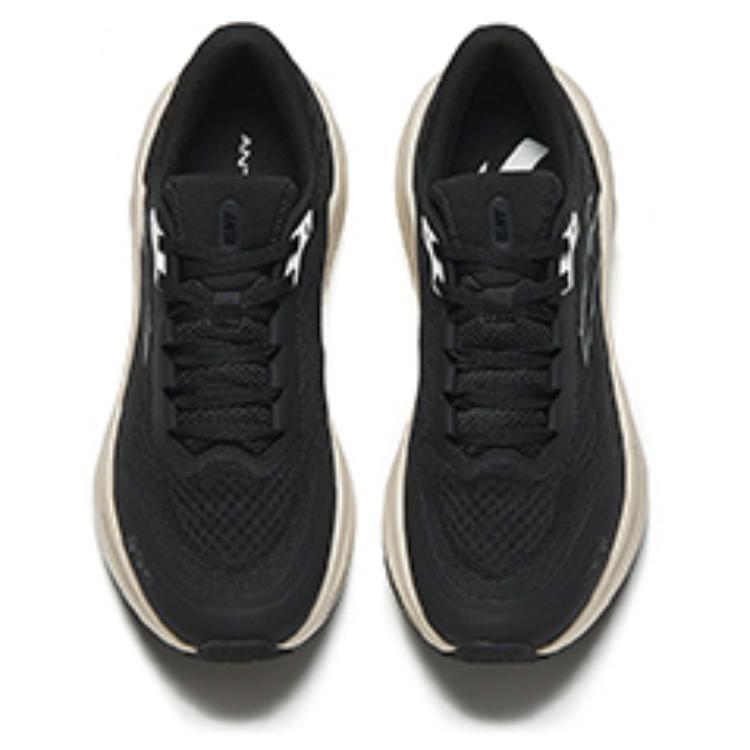 Anta Cloud Path Slip Resistant Abrasion Resistant Low top Casual Running Shoes Women's Black 122445504-6