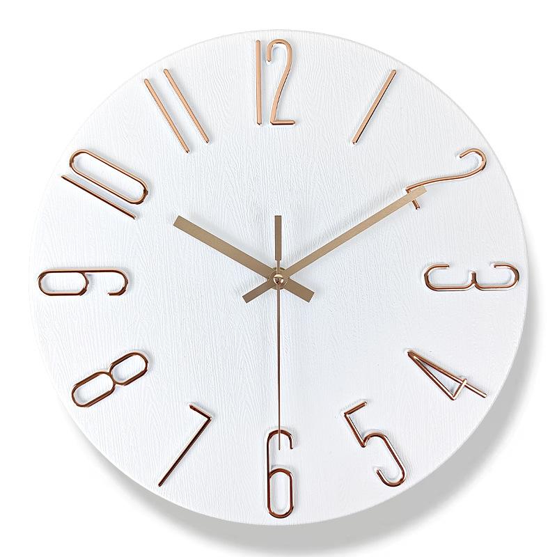 11 inch wall clock Home living room wall clock Modern simple silent clock