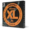 D'Addario Daddario Струны для электрогитары XL Chromes Плоская намотка Extra Light .010-.048 ECG23-3D 3 ...