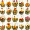 4Pcs Flowering Tea Balls Blooming Herbal Flowers Craft Tea Eco-friendly Natural Tea Flowers Chinese Green Tea