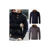 Men's Winter Cowl Neck Hooded Sweatshirt Coat Jacket For Ultimate Comfort And Style