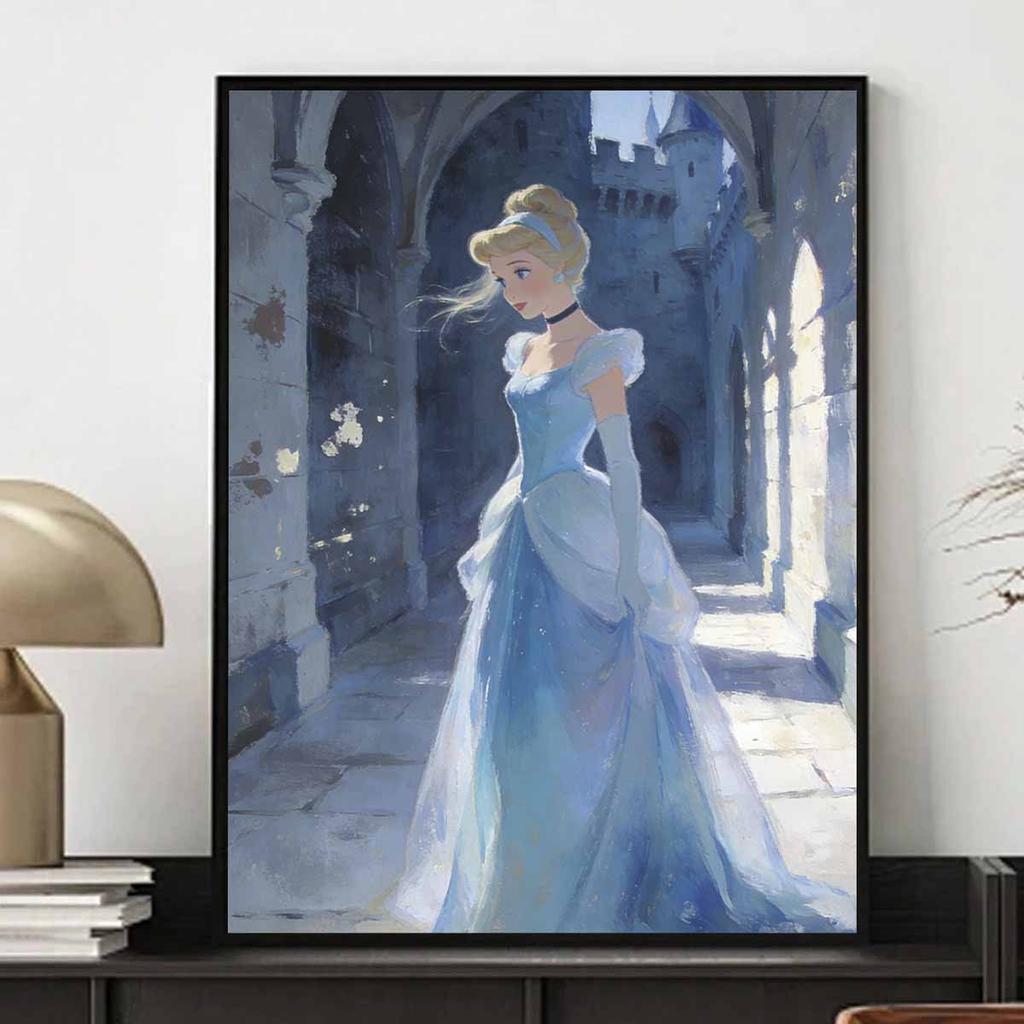 Disney Золушка Алмазная Живопись Арт Мозаика Набор Ручная работа diy5D Домашний Декор Подарок