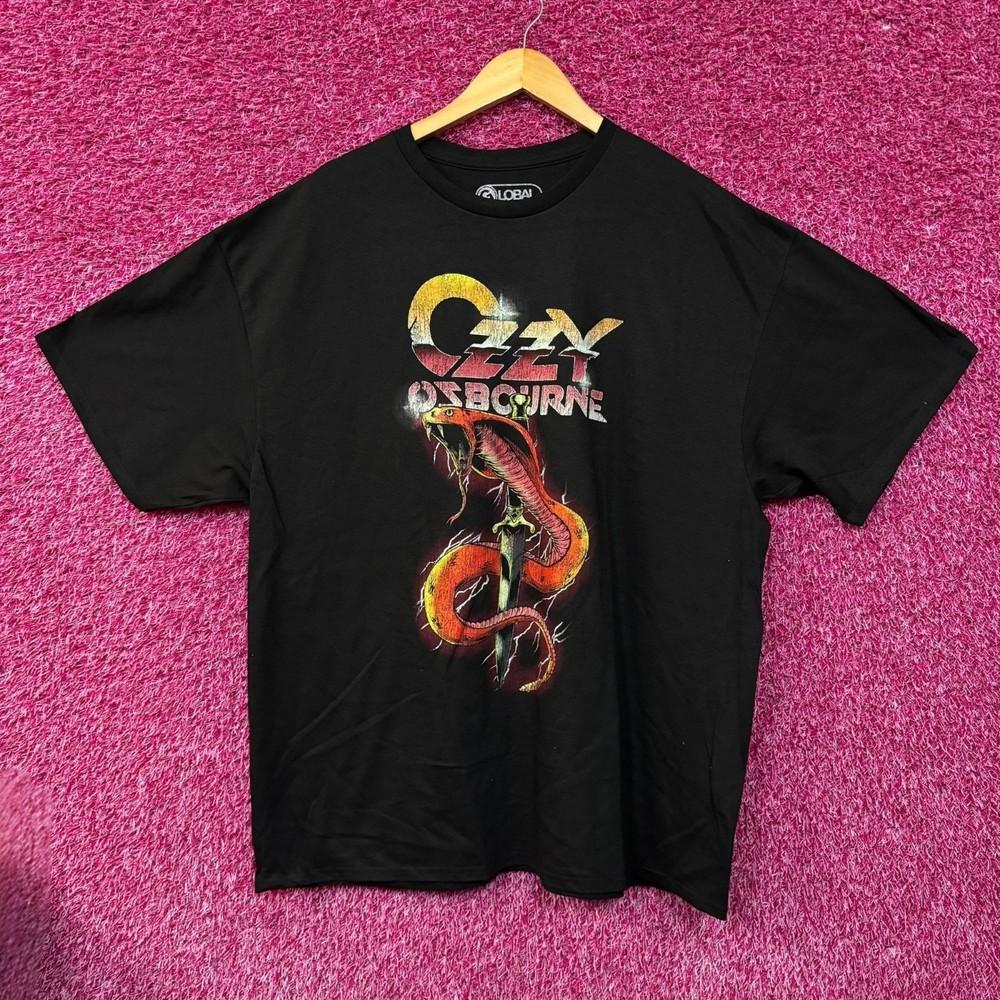 Ozzy Ozbourne Cobra Logo Vintage Style TShirt 2XL Unisex T-Shirt
