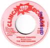 7-дюймовая пластинка ABYSSINIANS - African Princess НЕТ Clinch Records Ямайка Регги, Ска и Даб Б/У
