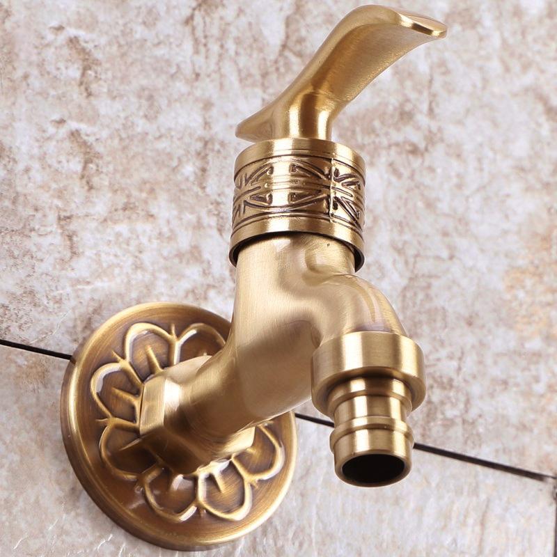 Садовые краны античная бронза терраса стиральная машина двойного назначения кран швабра кран для бассейна EL7772-1