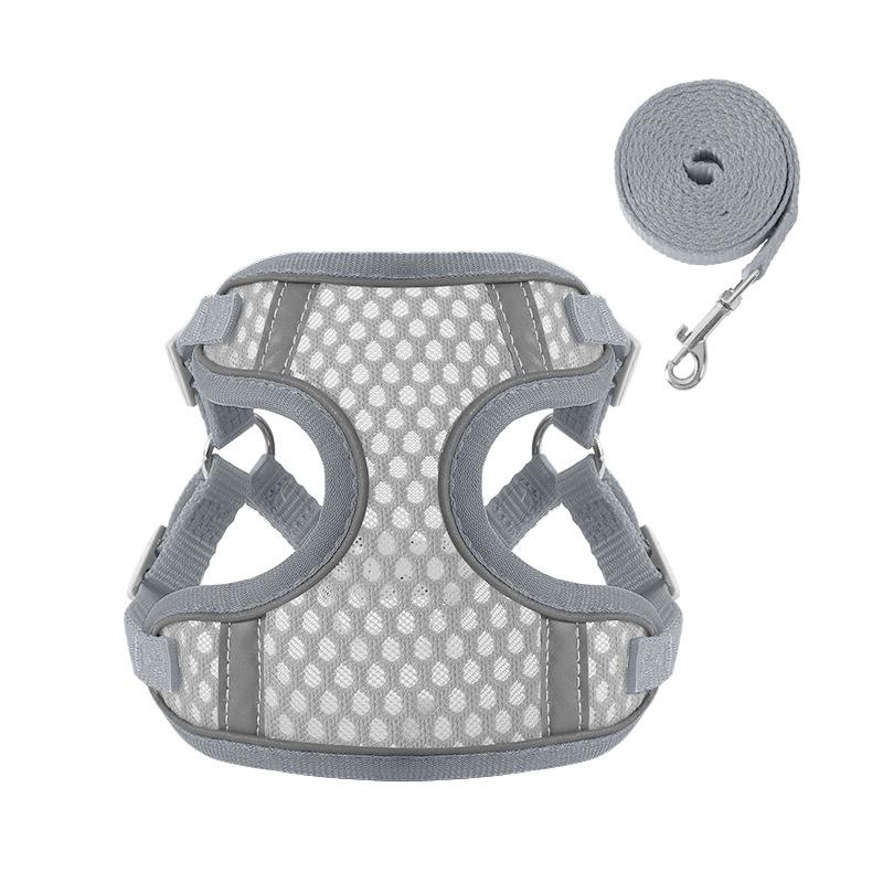 Домашняя кошка собака поводок жилетного типа дышащая нагрудная шлейка для выгула кошачья веревка кошачья цепь против побега