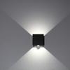 Led Wall Lamp Body Motion Sensor Square Up Down Adjustable Beam Angle Lighting Lamp Waterproof Light
